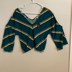 NWT Express V Neck Blouse